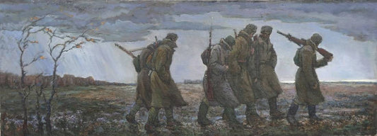 Oil painting Year 41st to his Mashnitsky V.A.