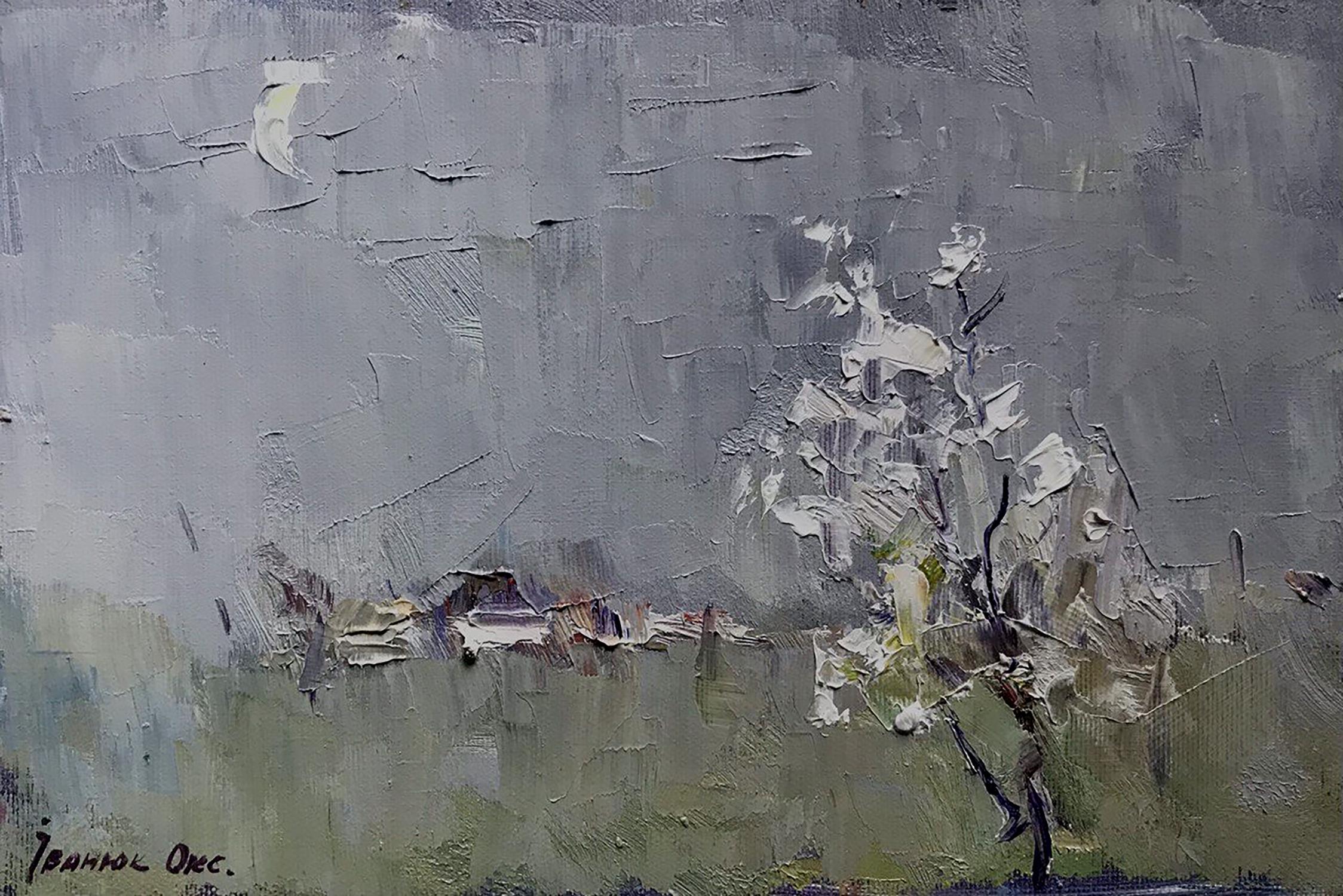 Oil painting Spring morning Ivanyuk Oksana