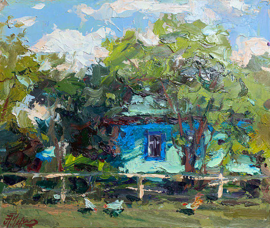 Oil painting Noon Alexander Nikolaevich Cherednichenko