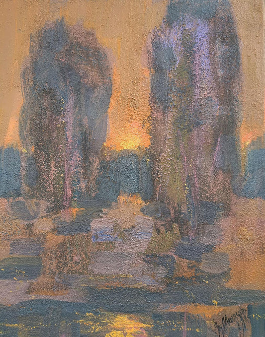 Oil painting Sunset Mazur Vladimir