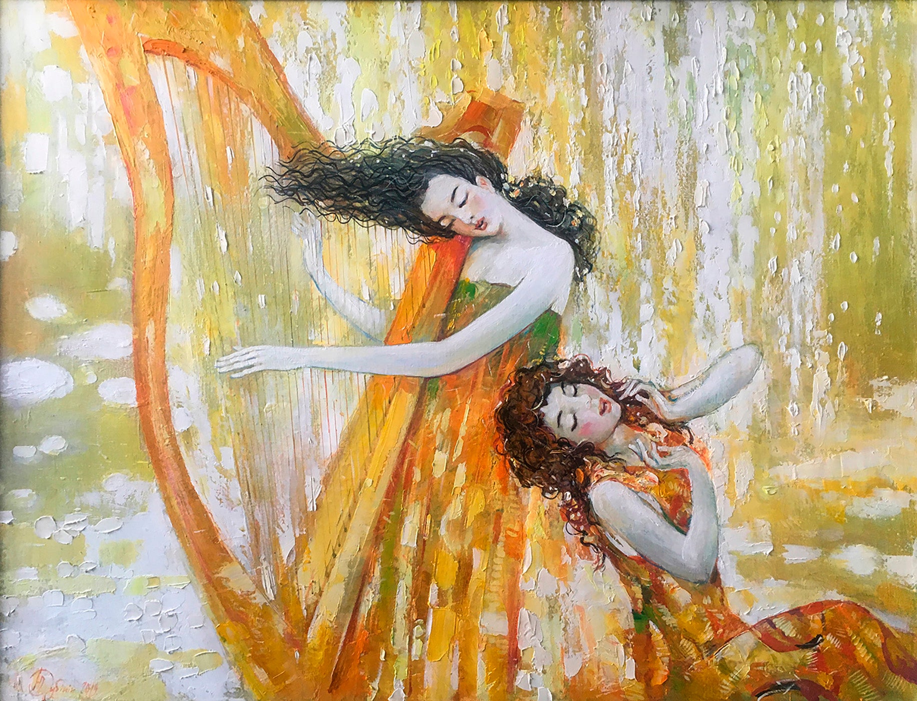 Oil painting Duo Dubinin Yurii