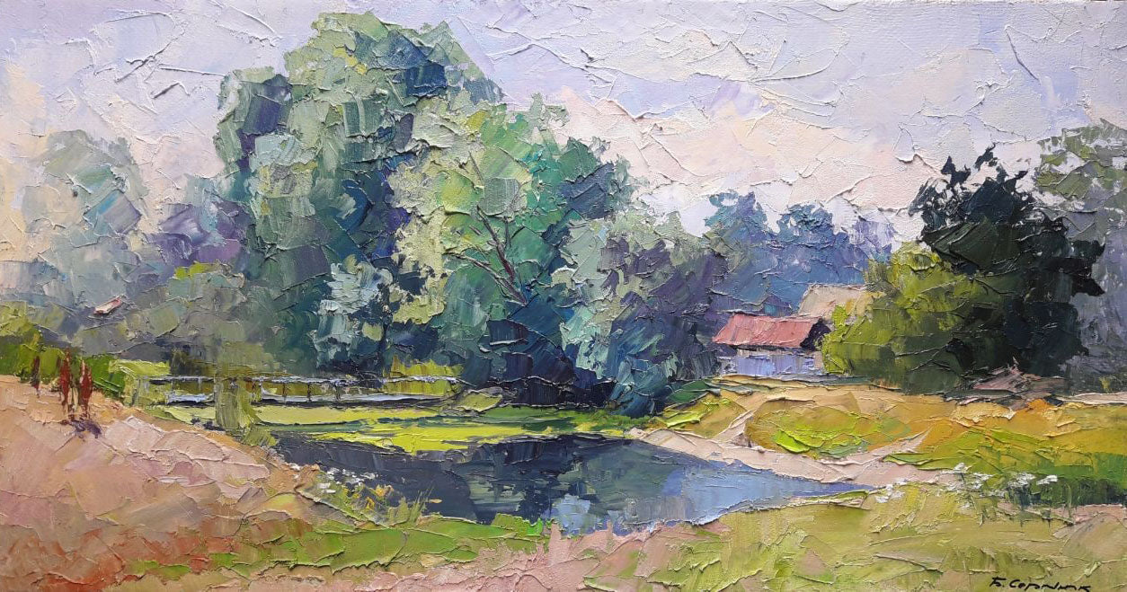 oil painting Bridge Serdyuk Boris Petrovich №SERB 769