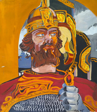 Painting Portrait of the king Litvinov Oleg Arkad'yevich