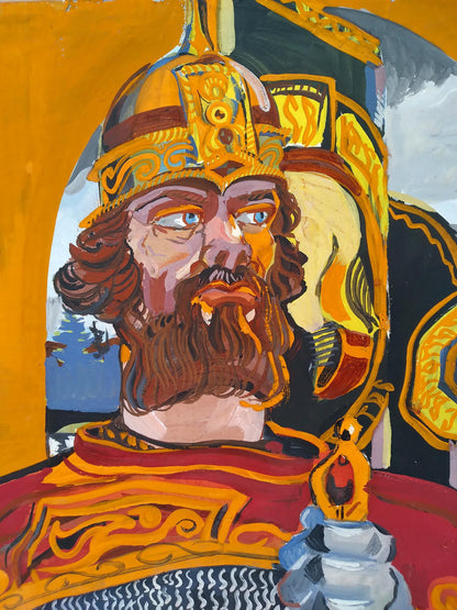 Painting Portrait of the king Litvinov Oleg Arkad'yevich