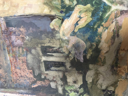 Oil painting Near the Acropolis Batrakov Vladimir Grigorievich