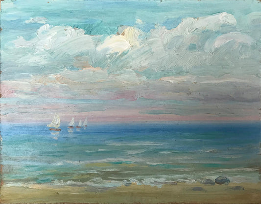 Oil painting Seascape Unknown artist