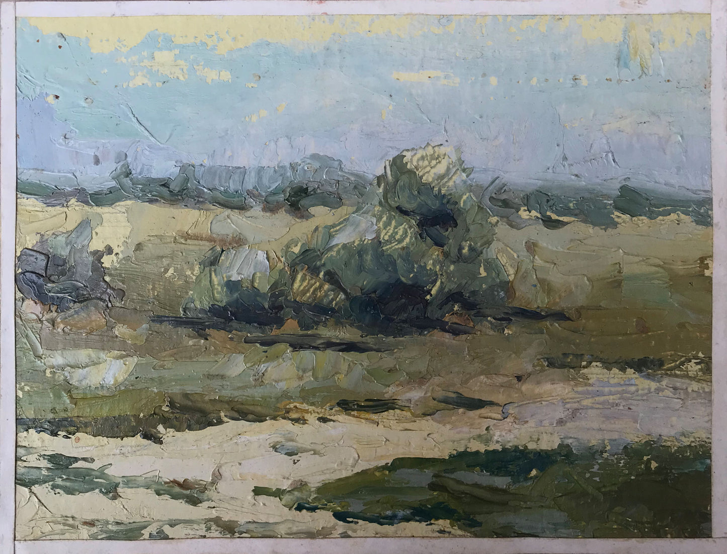 Oil painting After the rain Kravtsov O.