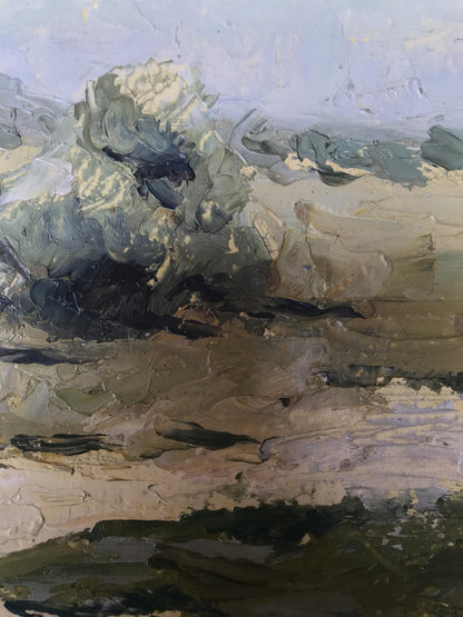 Oil painting After the rain Kravtsov O.