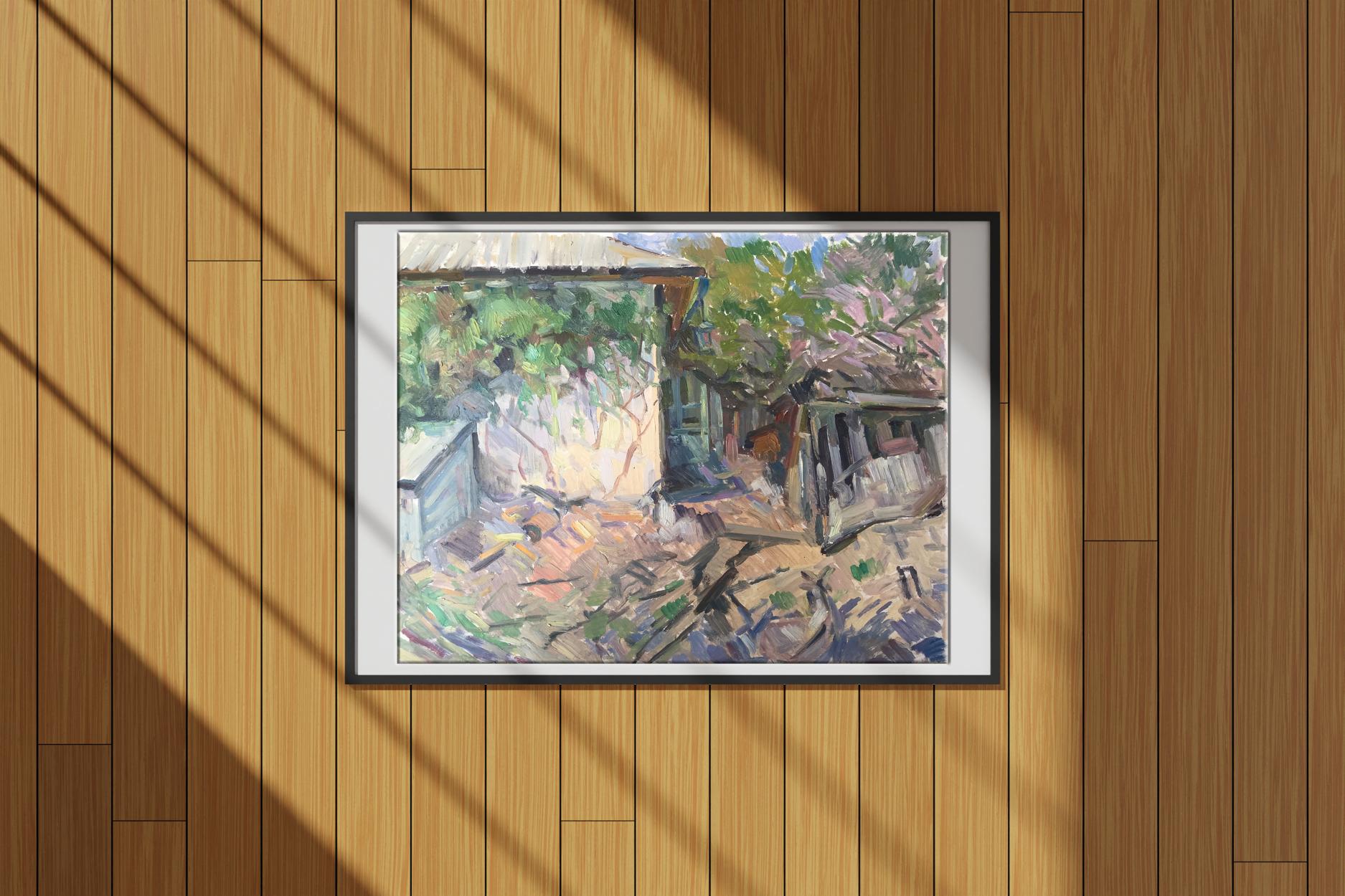 Oil painting home