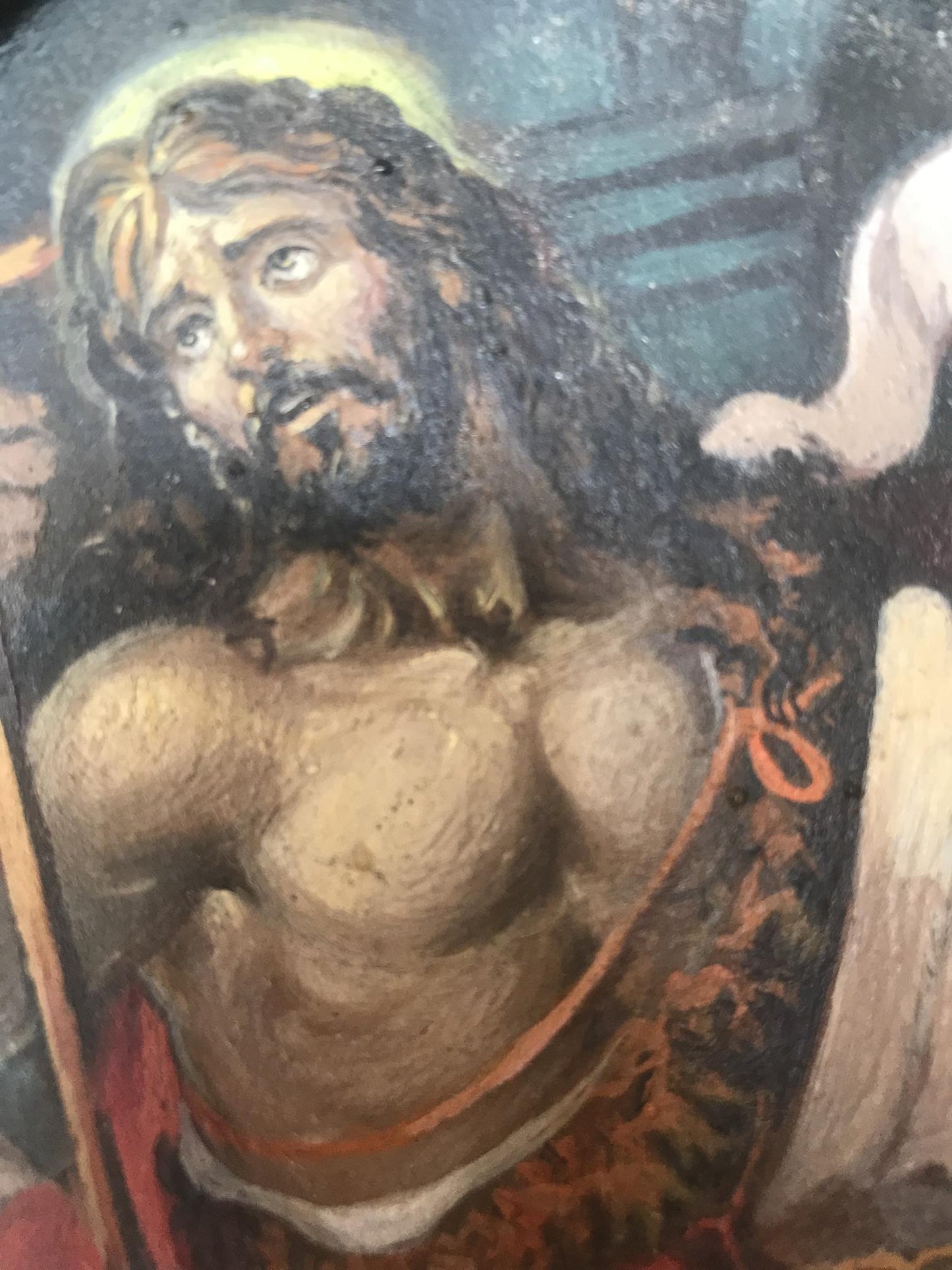 Oil painting Portrait of Jesus Christ Alexander Litvinov