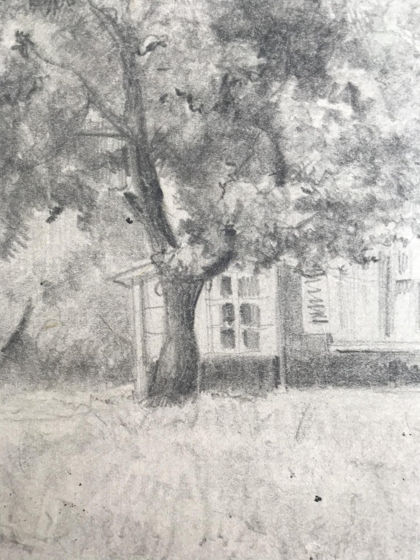 Pencils painting In Chernihiv region Unknown artist