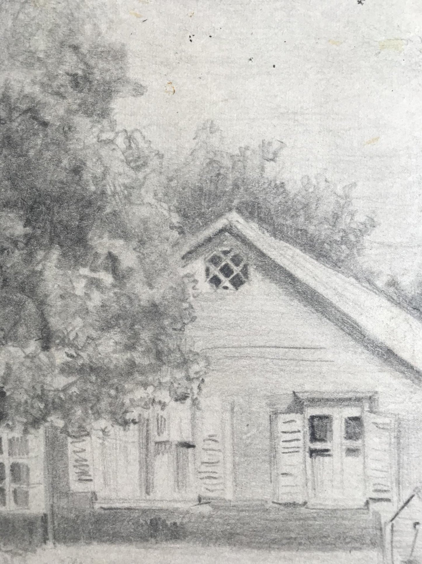 Pencils painting In Chernihiv region Unknown artist