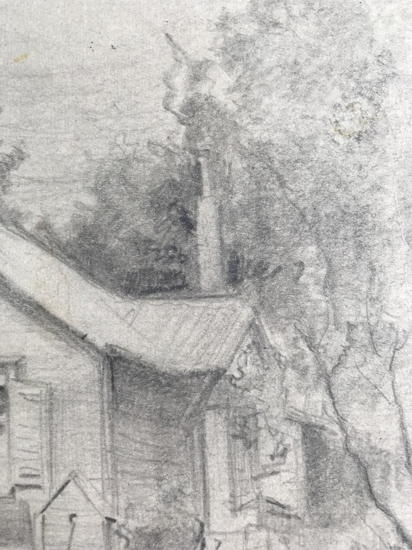 Pencils painting In Chernihiv region Unknown artist