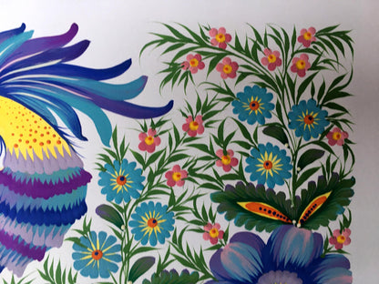 Acrylic painting Spring motif Trenbach K.