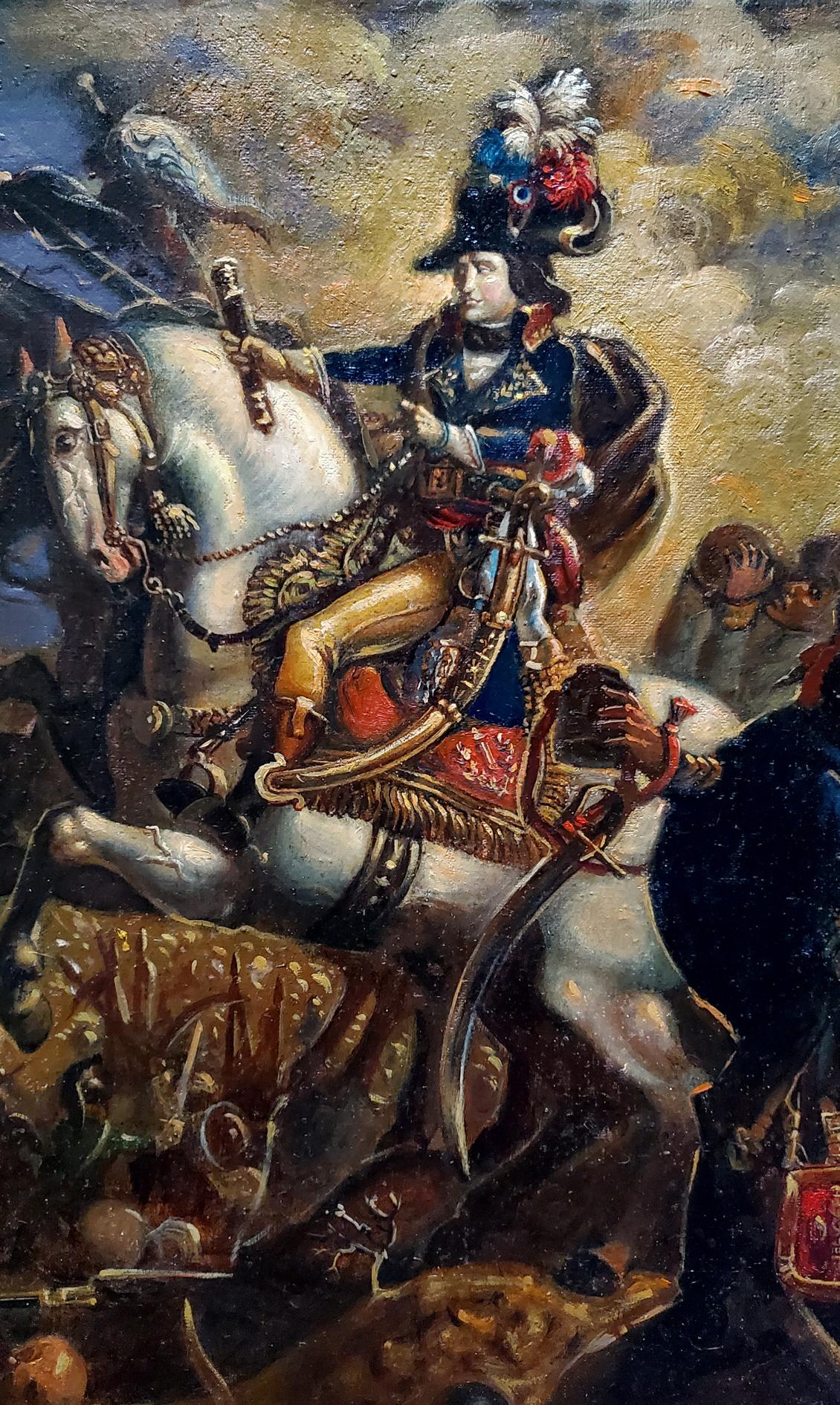 Oil painting Napoleon's campaign in Egypt Daniil Litvinov