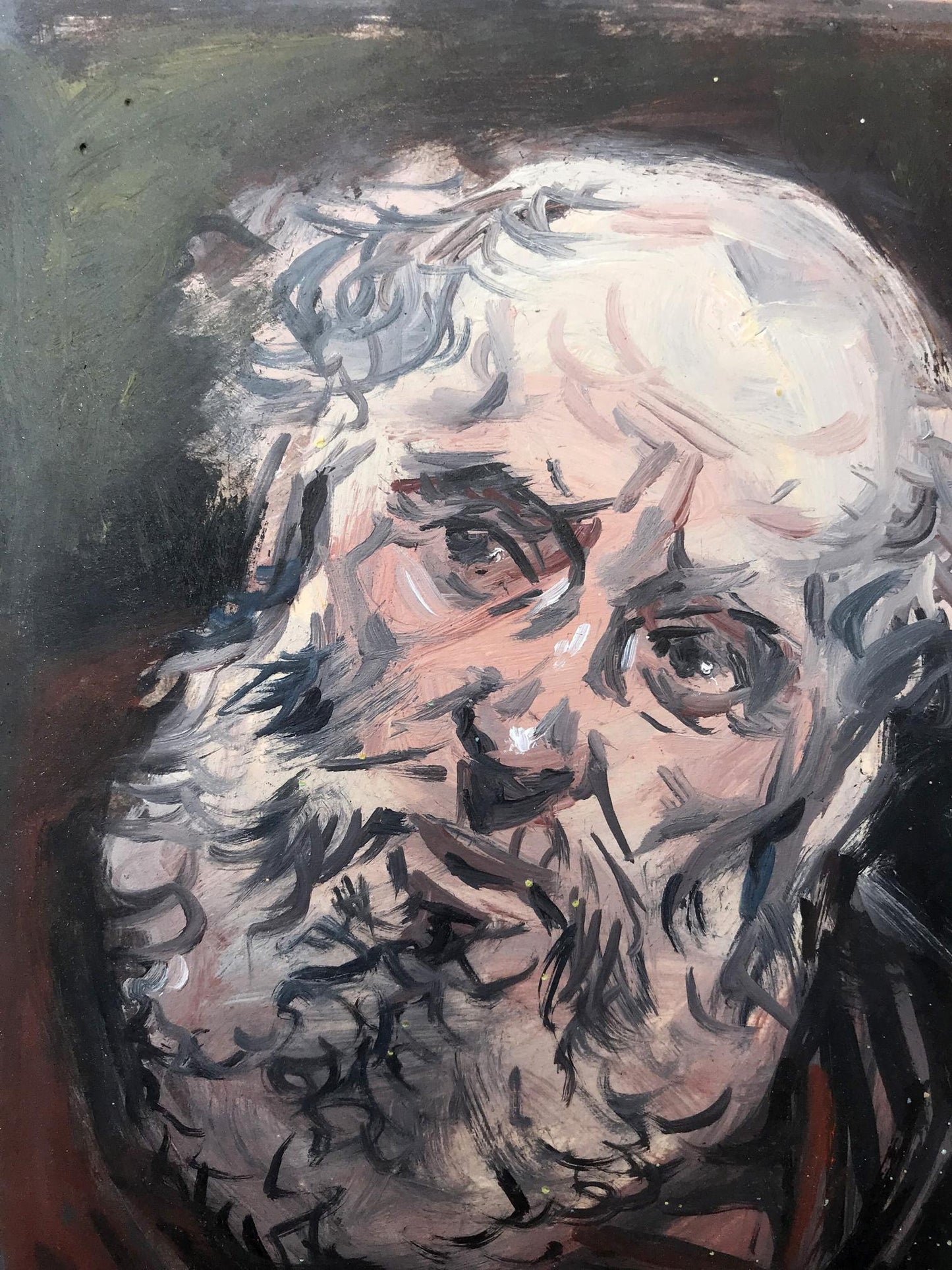 Oil painting Portrait of a Seer Alexander Litvinov