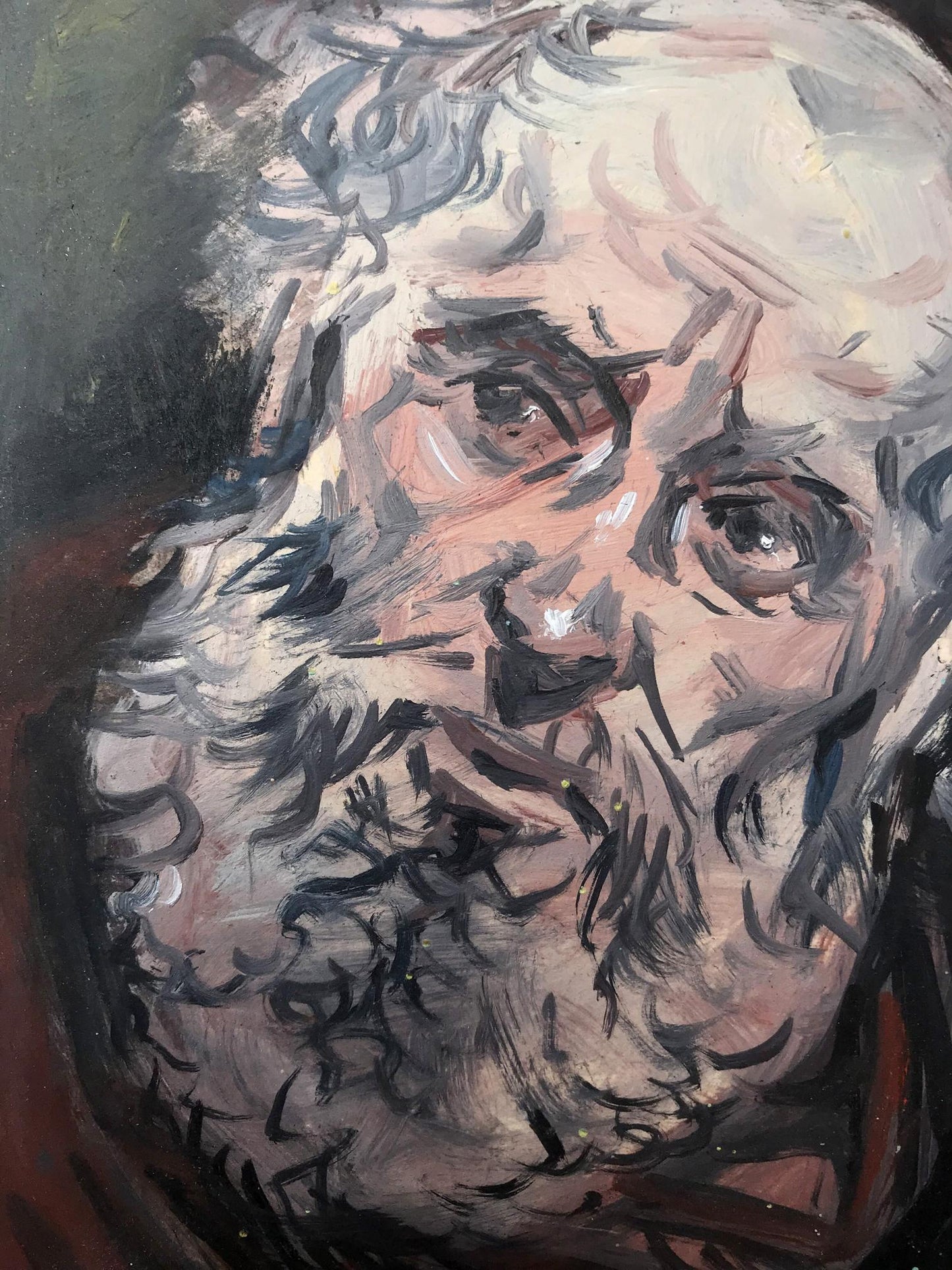 Oil painting Portrait of a Seer Alexander Litvinov