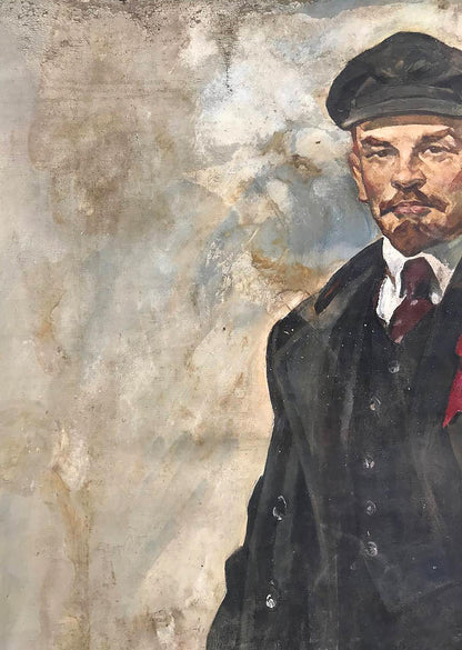 Oil painting Portrait of Lenin Filatov Konstantin Vladimirovich