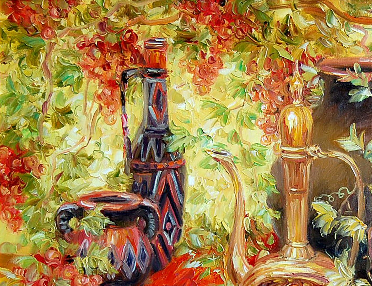 Oil painting Still life