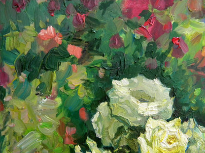 Oil painting Roses Anatoly Kymnatny