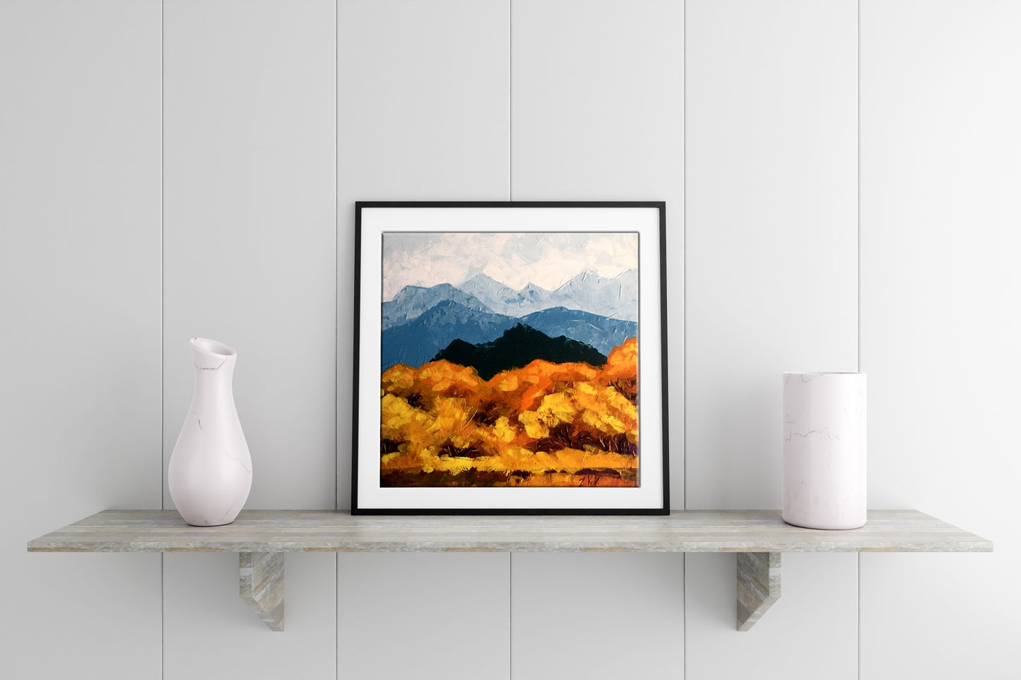 Oil painting Autumn mountains Zadorozhnya V. V.