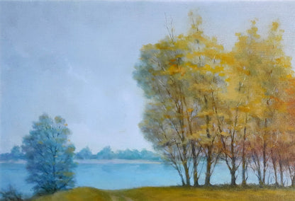 Oil painting Autumn Korkishko Vasily