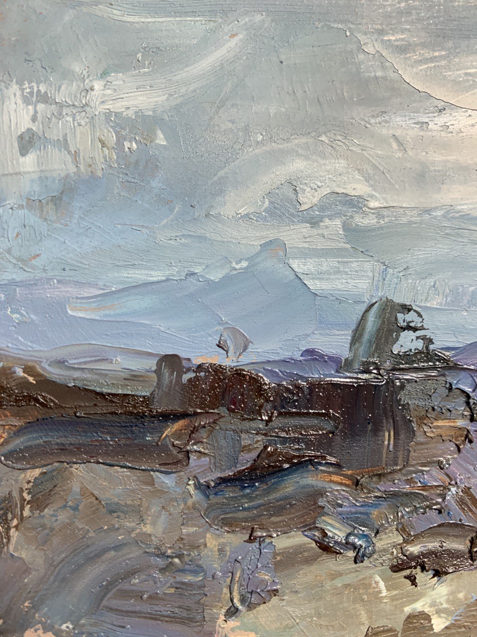 Oil painting Off-road Alexander Nikolaevich Cherednichenko