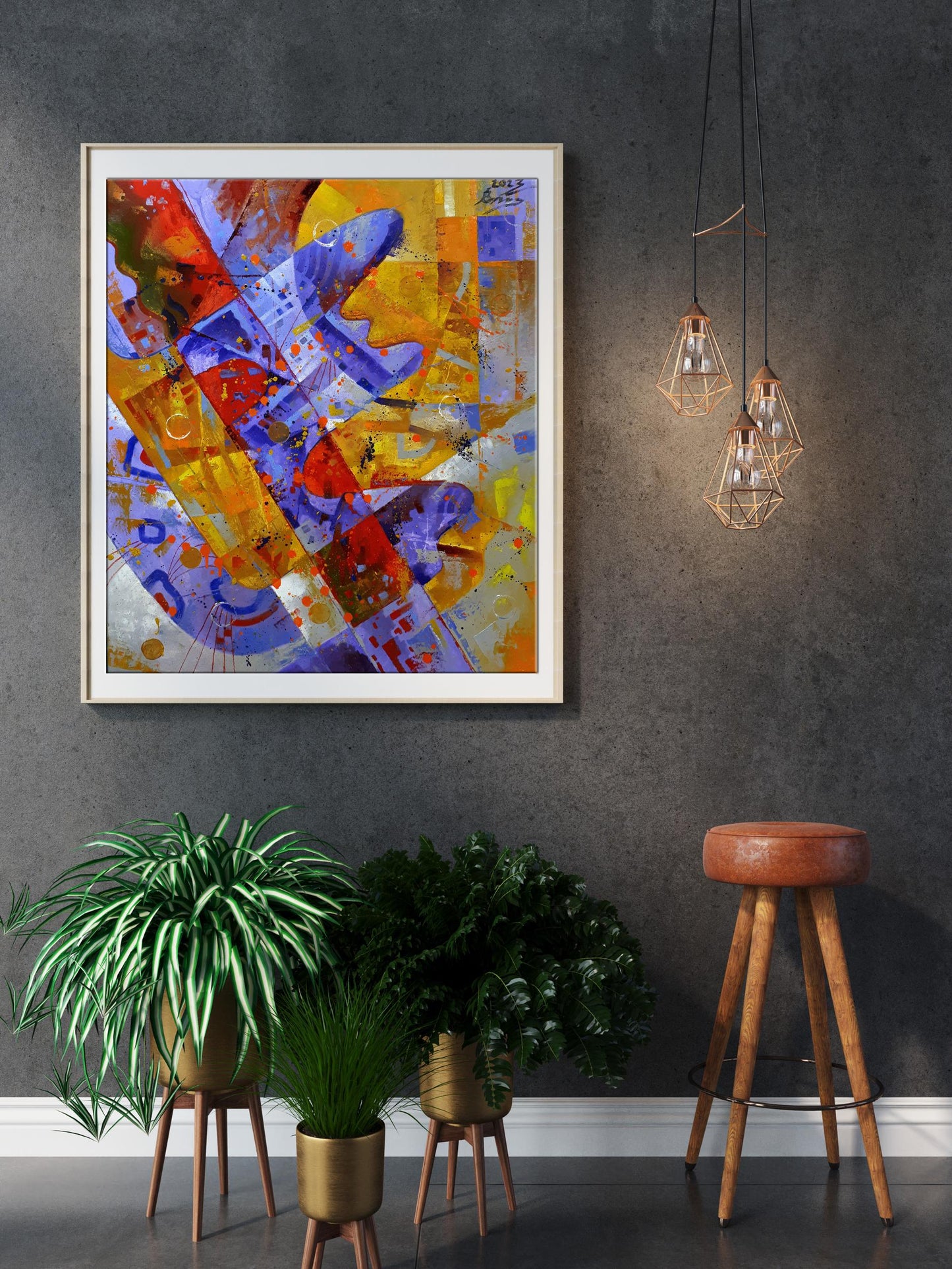 Oil painting Abstract paintings 