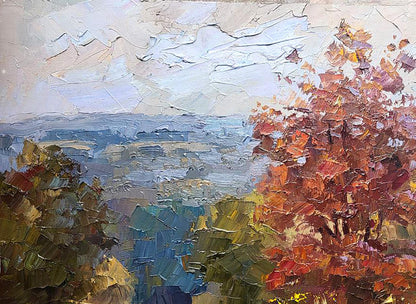 Oil painting September colors Serdyuk Boris Petrovich