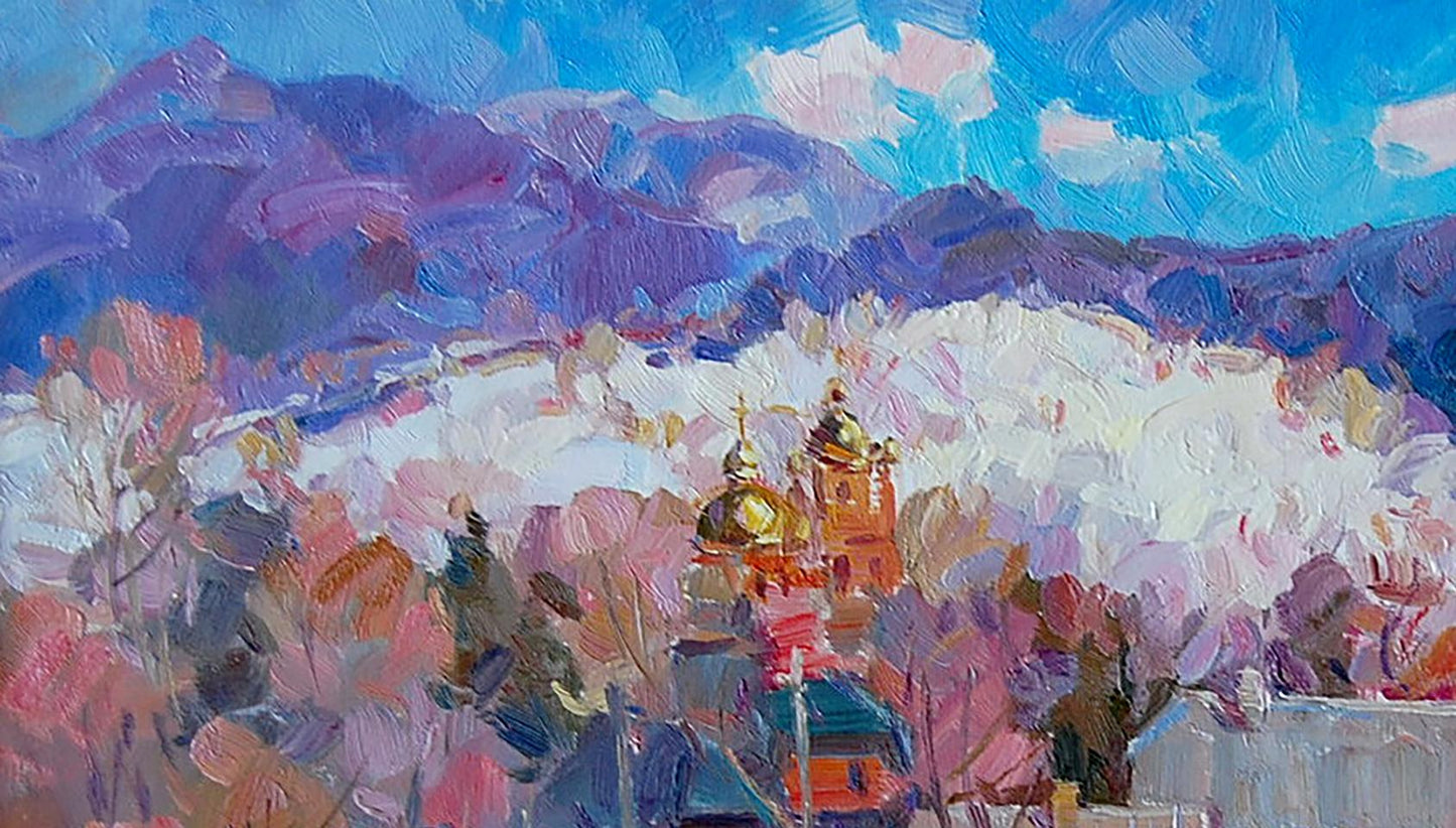 Oil painting In Vorokhta Artim Dmitry