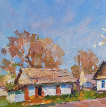 Oli painting April Pereta Vyacheslav