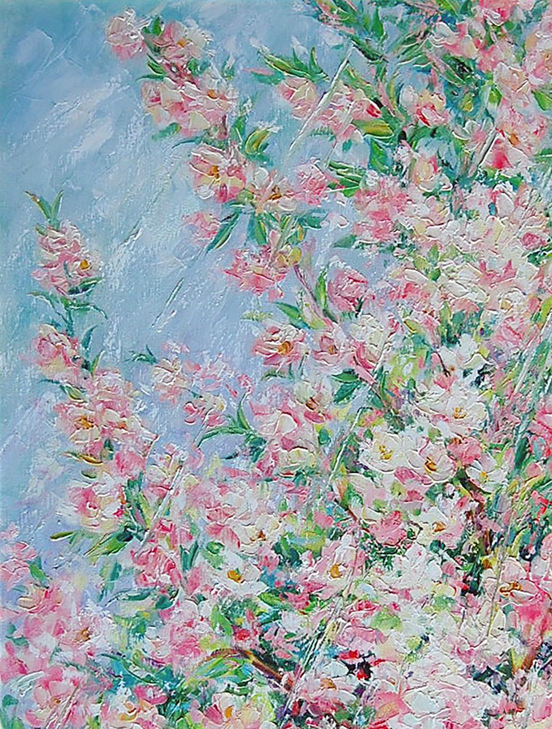 Oil painting May Flowers 