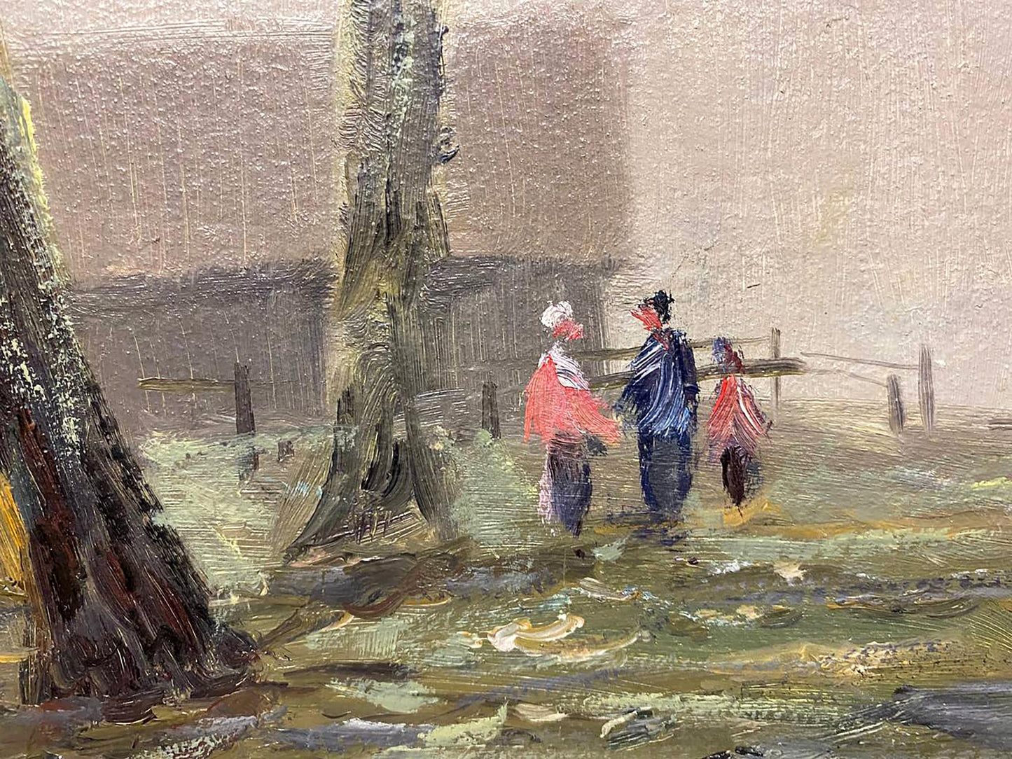 Oil painting On the lake Shariy Anatoly Ivanovich