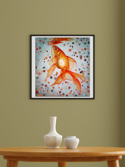 Oil painting Goldfish Goncharenko V. V.