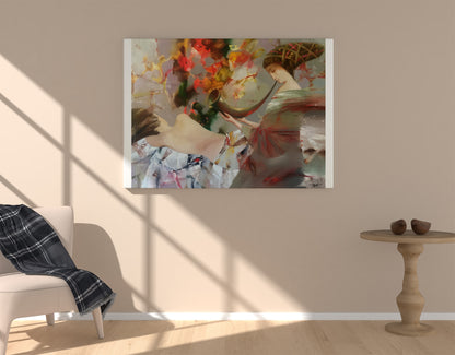 Abstract oil painting Morning Anatoly Tarabanov
