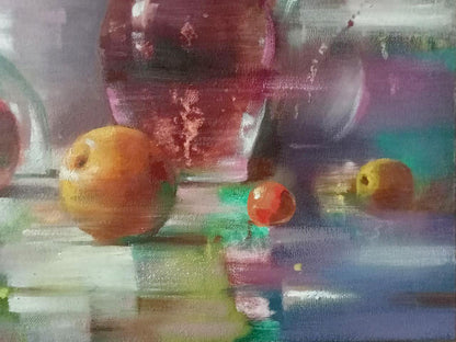 Oil painting Still life 