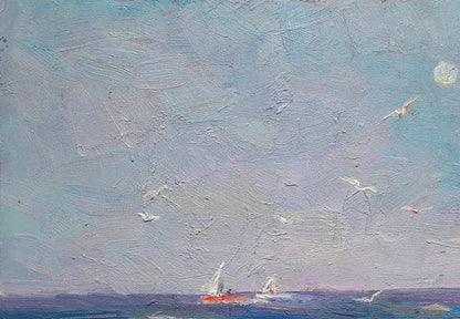 Oil painting Coast of Odessa Kovalenko Ivan Mikhailovich