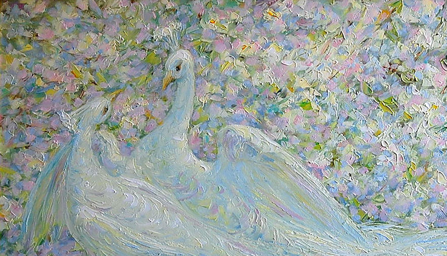 Oil painting Spring love Artim Olga