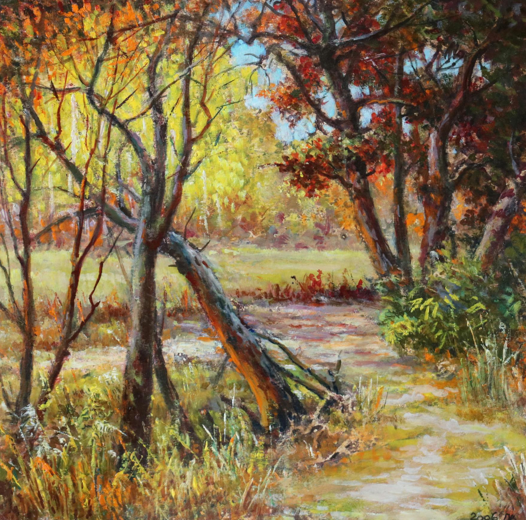 Oil painting Autumn Anatolii Duhnevich