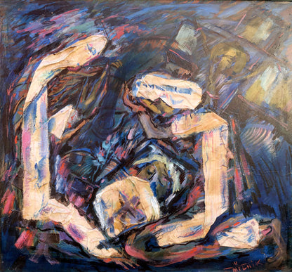Oil painting abstraction V. Melnik