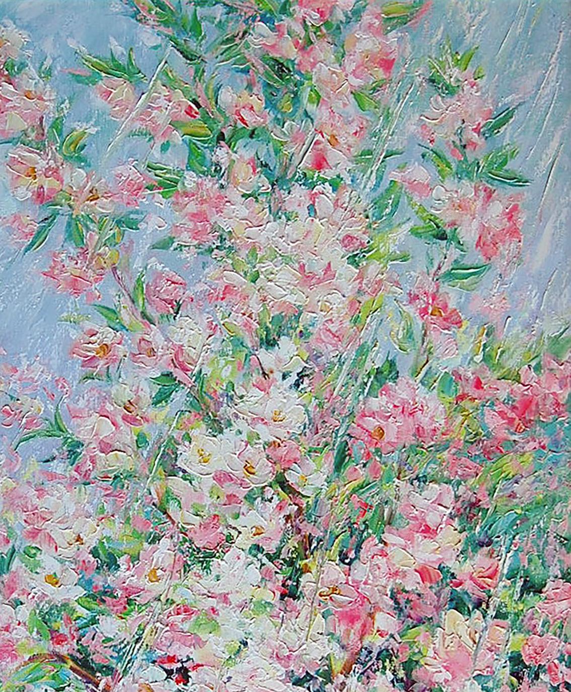 Oil painting Spring Flowers