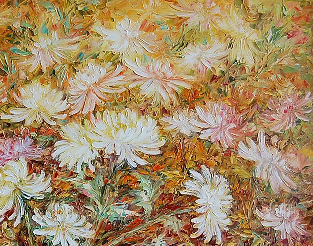 Oil painting Flowers Nature Landscape 