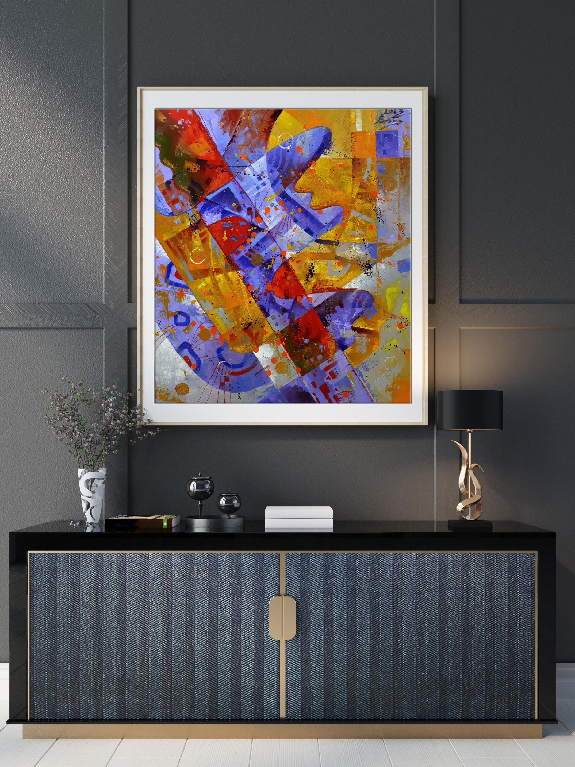 Abstract paintings collection   
