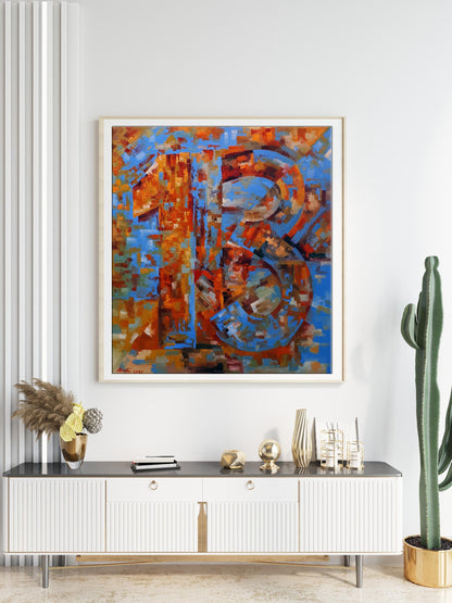 Abstract paintings collection   