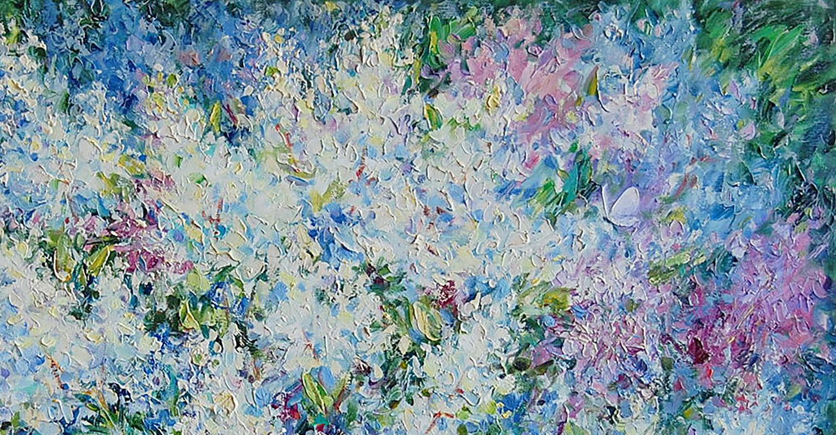 Oil painting Spring Flowers 