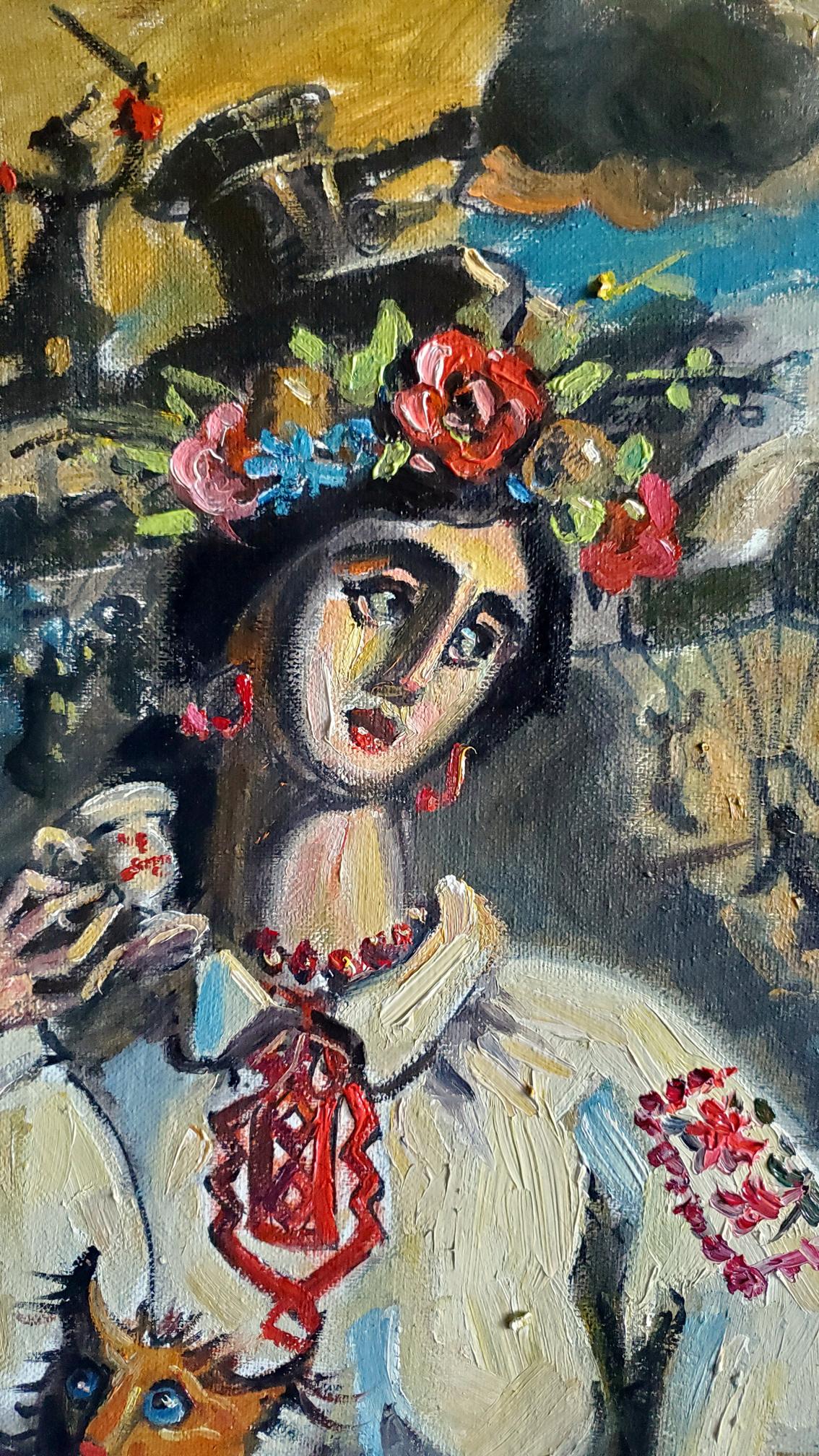 oil portrait art