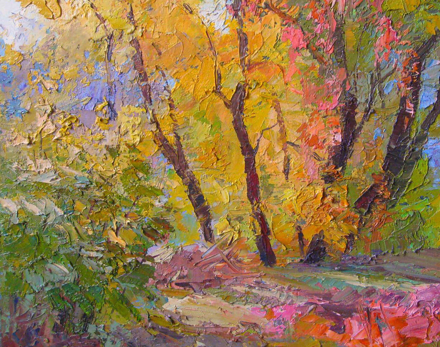 Oil painting Autumn time Serdyuk Boris Petrovich