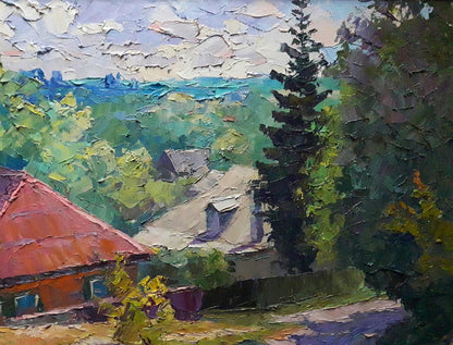 Village landscape 