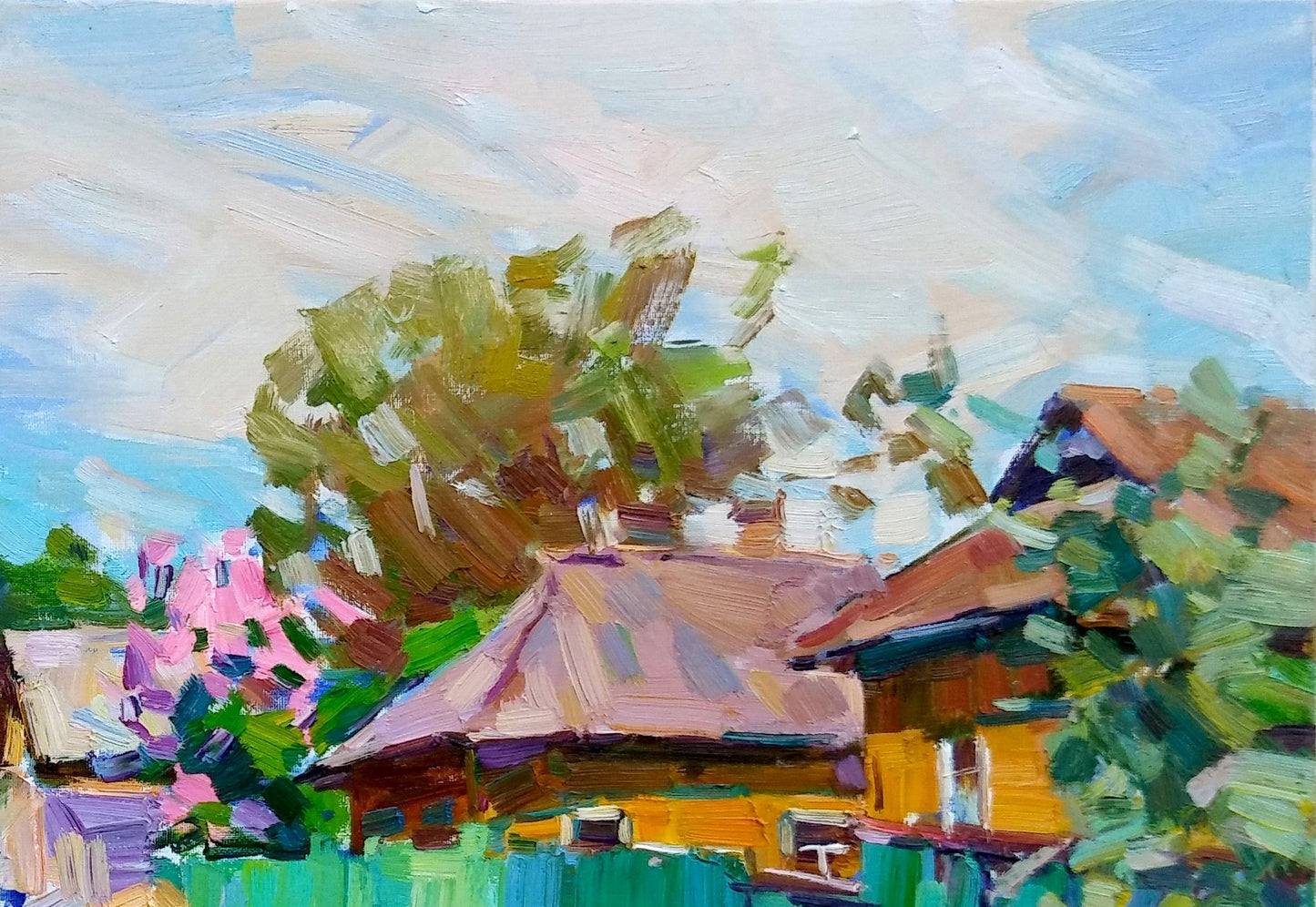 Oli painting May Pereta Vyacheslav