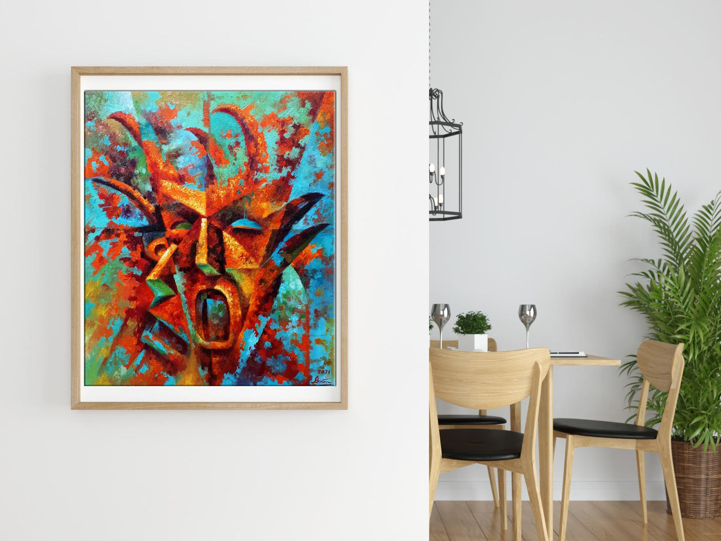 Abstract paintings collection   